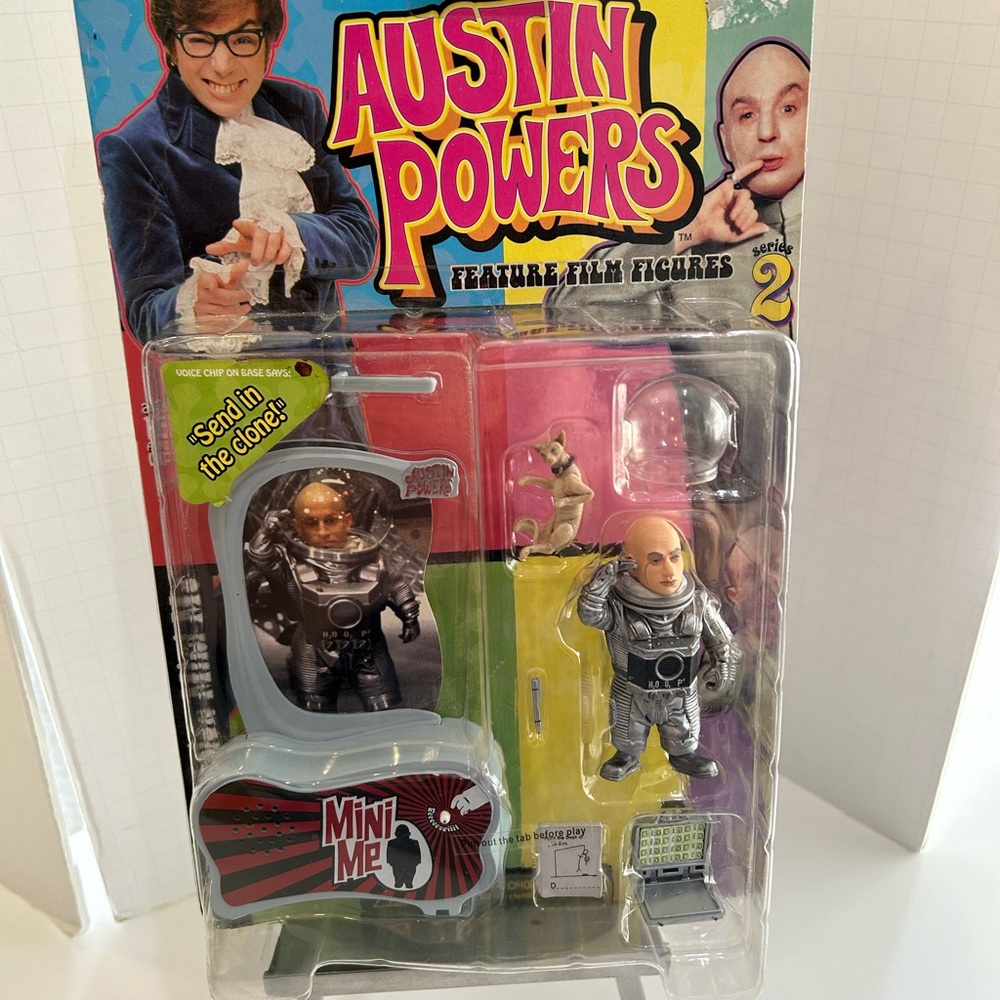 Vintage “McFarlane Toys” Austin Powers Action Figures Playset